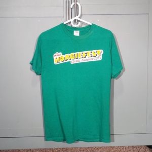 Green Wawa hoagiefest classic summer 2013 t-shirt